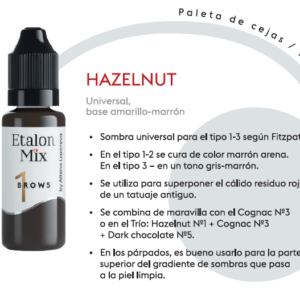 PIGMENTO PMU BROWN No 1 HAZELNUT MIX