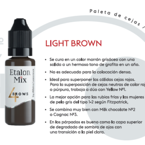 PIGMENTO PMU BROWN No 4 BROWN ETALON MIX