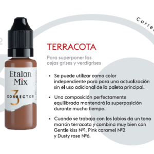 PIGMENTO CORRECTOR 3 TERRACOTA ETALON MIX